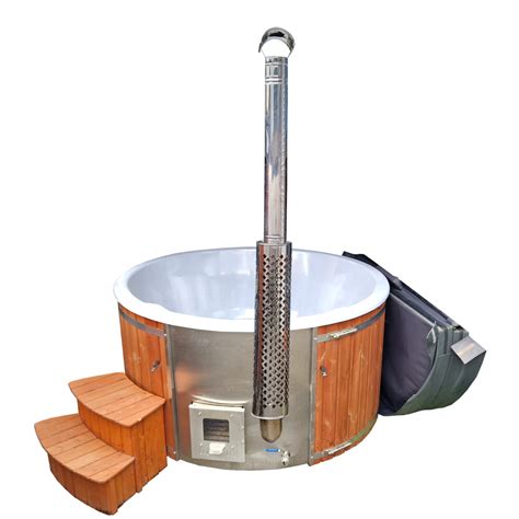 Elite Wood Fired Hot Tub Woodpecker Saunas Hot Tubs