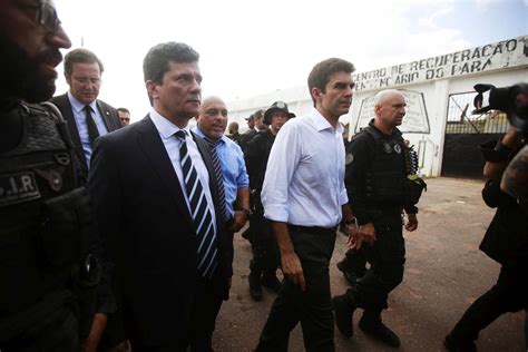 Ministro Sérgio Moro faz visita técnica em Complexo Penitenciário de