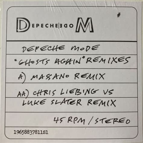 Depeche Mode Ghosts Again Remixes 2023