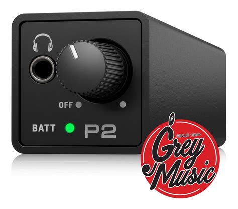 Powerplay Behringer P2 Ligero Y Pilas Amplificador Iem Grey Music