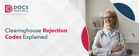 Clearinghouse Rejection Codes Explained