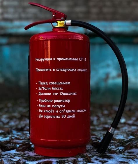 Огнетушитель бар "Инструкция к применению огнетушителя": продажа, цена ...