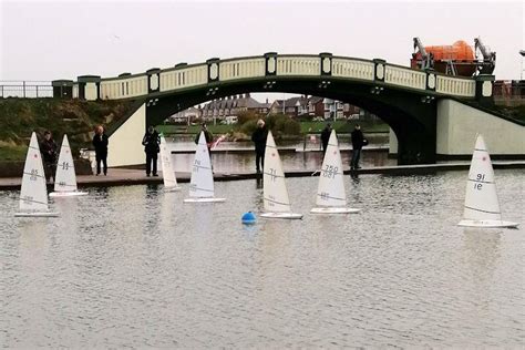 Rc Laser Northern Open Event At Fleetwood Model Yacht Club