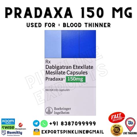 Pradaxa 150 Mg Capsules At Rs 398stripe Jawahar Nagar Jaipur Id