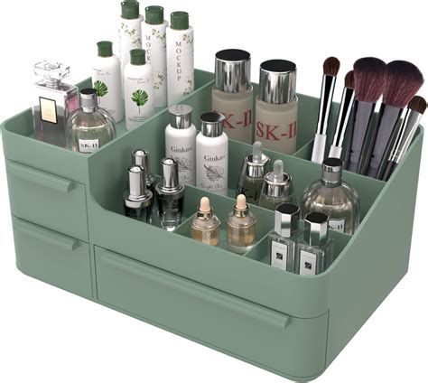 Rotating Makeup Organizer Large Capacity Cosmetic Display Case Easy To Hold All Of