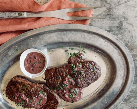 Sous Vide Steak With Red Wine Mustard Sauce Wine Tasting Course Wine Tasting Party Food