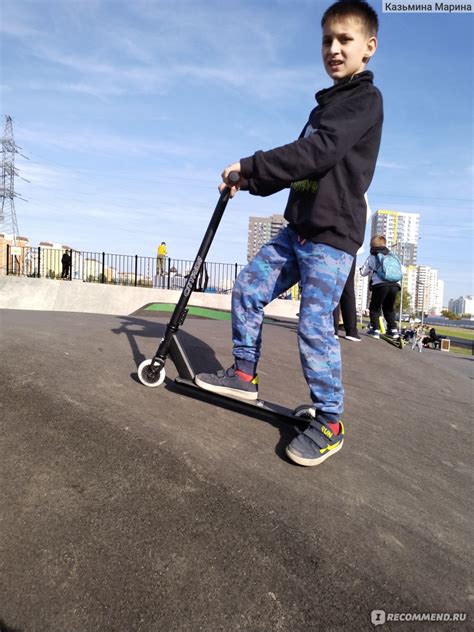 Самокат трюковой City-Ride FIRST, колеса PU 100мм, жесткость 86А ...