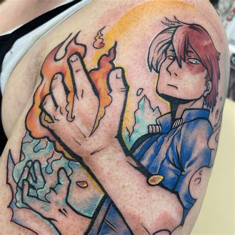 Discover 62 Shoto Todoroki Tattoo Latest Incdgdbentre