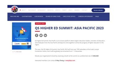 Qs Higher Ed Summit Asia Pacific Malaysian Science And