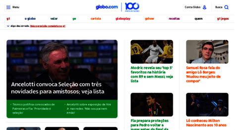 Absolutamente Tudo Sobre Noticias E Esporte - entretenimento.globo.com - globo.com - Absolutamente tudo ...
