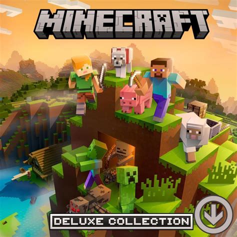 Minecraft Java And Bedrock Edition For Pc Deluxe Collection オンラインコード版 【国内正規版】 Minecraft Java