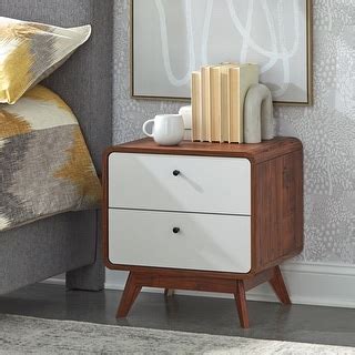 Simple Living Cassie Mid Century Night Stand Bed Bath Beyond