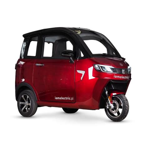 Motorower elektryczny trójkołowy zabudowany ARIEL microcar