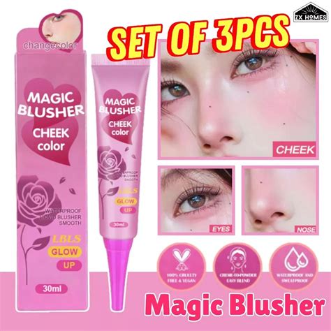 HOT CPSMagic Blusher Color Changing Liquid Blush Waterproof Long Lasting Cheek Makeup Ml