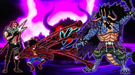 KATAKURI OP BUFF V 4 LUFFY SNAKEMAN OP VS KAIDO HYBRID FORM OP V 2