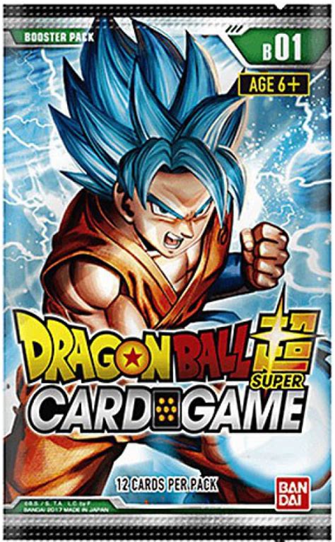 Dragon Ball Super Collectible Card Game Series 1 Galactic Battle ...