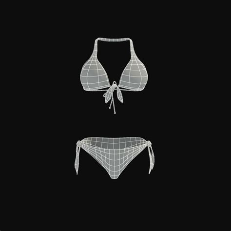 Bikini Modelo 3D 10 3ds Fbx Obj Max Free3D