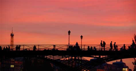 ParisDailyPhoto: Sunset on Pont des Arts