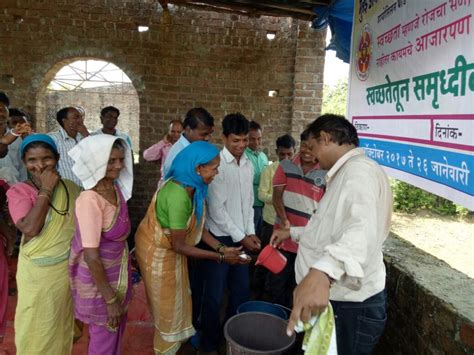 “swachhata Se Samriddhi” Campaign At Daboon Congregation Village