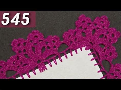 Puntilla 545 REHILETES Puntillas Maribel Crochet Edging