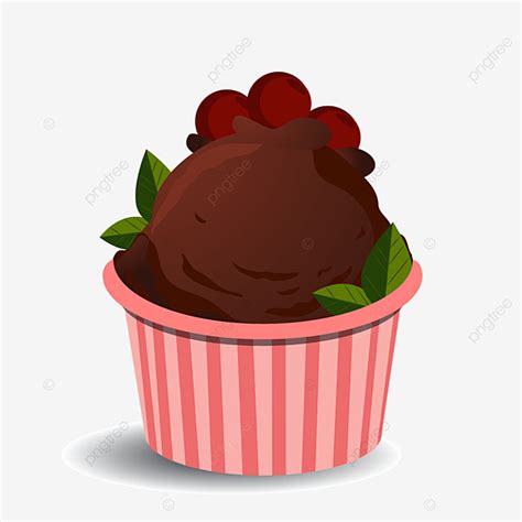 Ice Cream Dessert Vector Hd Png Images Dessert With Chocolate Ice