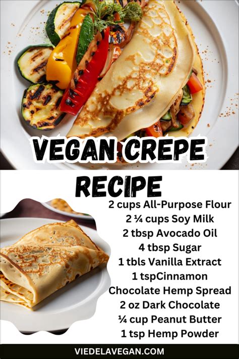 Healthy Vegan Crepe Recipe Savor Every Bite