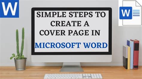 Create And Delete Cover Page In Microsoft Word