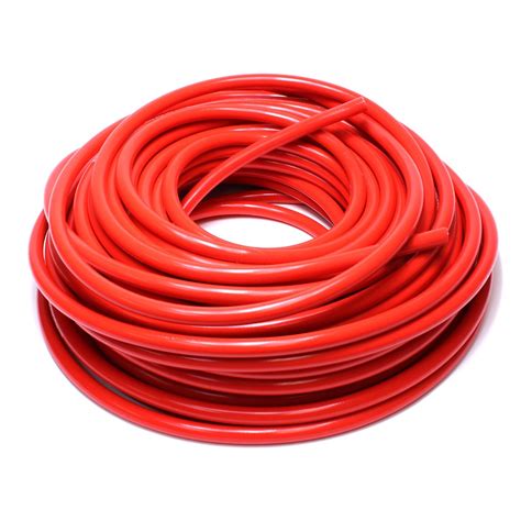 Hps 58 Id Red High Temp Reinforced Silicone Heater Hose 25 Feet Roll