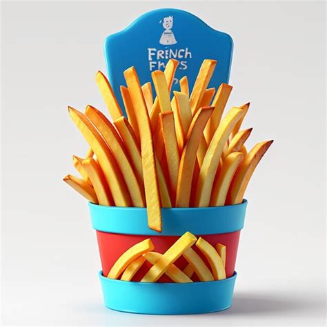 Premium Photo French Fries Portion Ai Generated Image