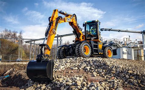 Jcb Hydradig W Wheel Excavator Hd Wallpaper Pxfuel