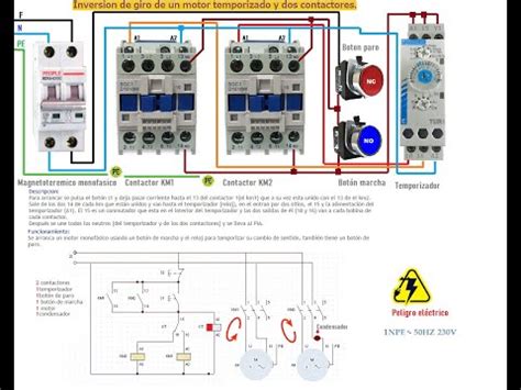 Esquemas eléctricos esquema eléctrico para dos motores usando un