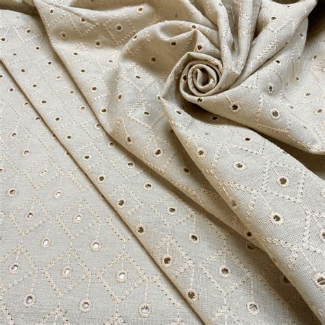 Ткань для шитья Лен с вышивкой - купить с доставкой по выгодным ценам в ...