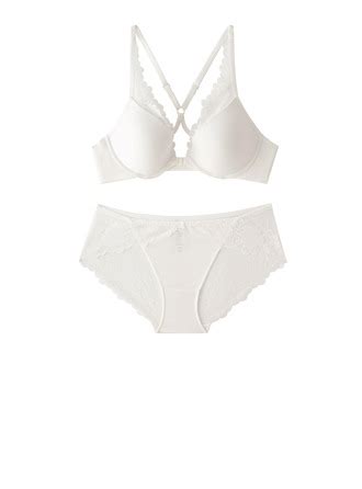 Bridal Feminine Charming Lace Push Up Lingerie Set 041286625 JJ S House