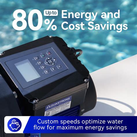 Aquastrong 2 Hp Variable Speed Pool Pump For In Above Ground Pool