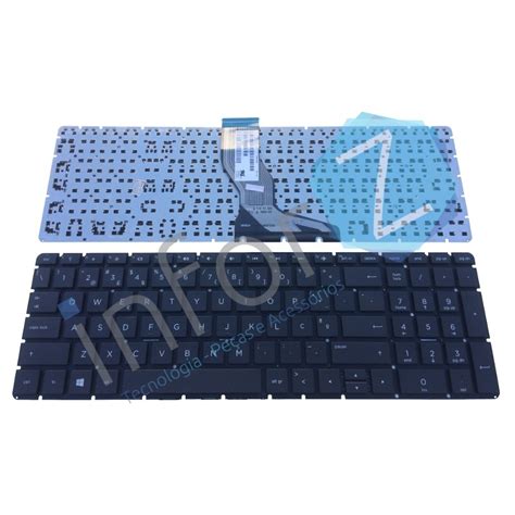 Teclado Hp Sem Moldura 15 Bs 15 Bw 15g Br 17 Bs 250 G6 255 G6