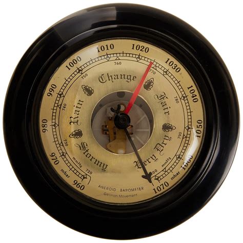 United Scientific Anbr01 Aneroid Barometer 75 Overall Diameter