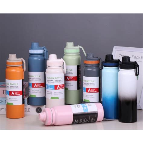 Thermos Tumbler Hot Cold Vacuum Flask Stainless Steel Water Bottle Outdoor Sports Jug