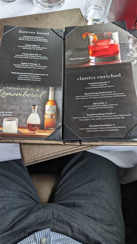 Menu At Grand Concourse Restaurant Pittsburgh