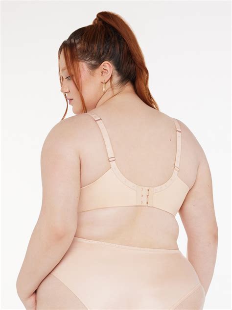 New Microfiber Unlined Plunge Bra In Nude Savage X Fenty