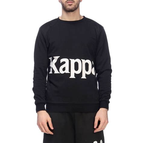 Kappa Outlet: Sweater men | Sweater Kappa Men Black | Sweater Kappa ...