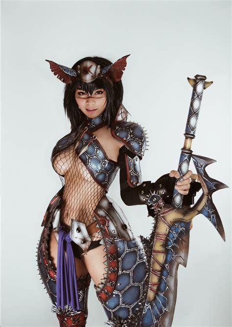Nargacuga Armor from Monster Hunter, by Otohime Nami; Ig: the_fantastic