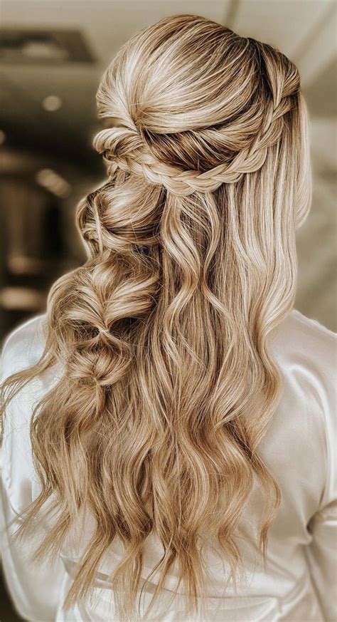 50 Breathtaking Prom Hairstyles For An Unforgettable Night Braided Half Up Messy Braids 1