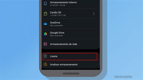 Onde Fica E Como Achar A Lixeira Do Android