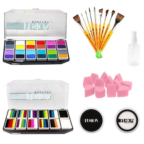 BOLT Professional Face Paint Kit - Etsy