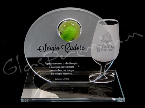 Produtos Troféus Glaspremium Troféus de Cristal Troféus de Vidro