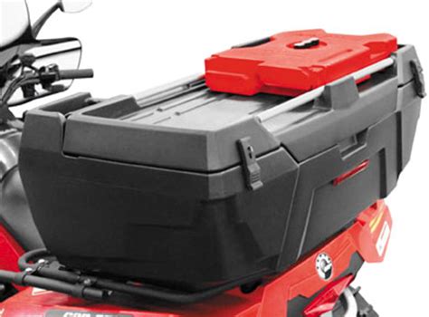 QuadBoss Deluxe Rear Cargo Storage Box ATV Rack Trunk Universal Fit ...