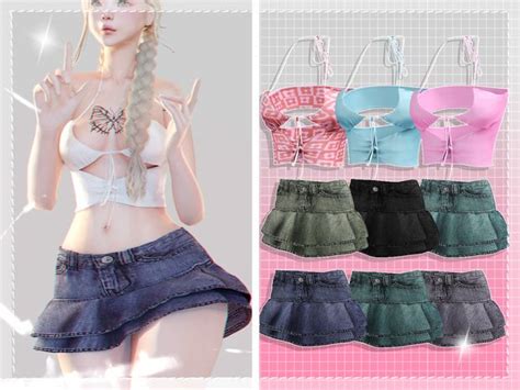 Y2k Babyetears Sims 4 Clothing Sims 4 Mods Clothes Sims 4 Dresses