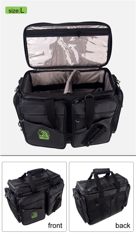 fishing tackle bag large fishing backpack multifunctional design
