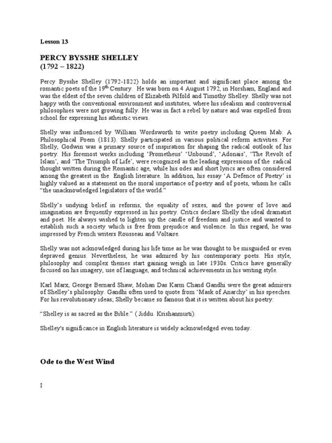 Virtual University Of Pakistan Eng 401 Handouts Lecture 13 Pdf Poetry