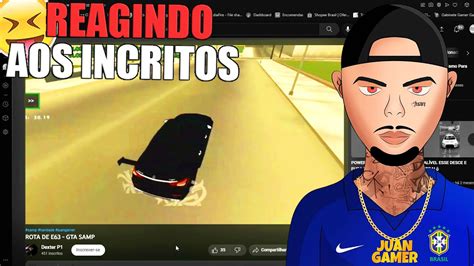 REAGINDO AOS INCRITOS NA FUGA SÓ OS BRABOS GTA SAMP YouTube